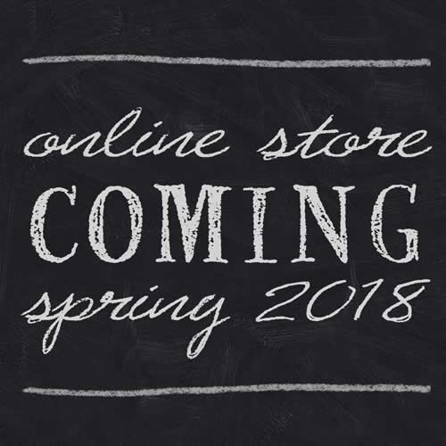 online store coming 2018